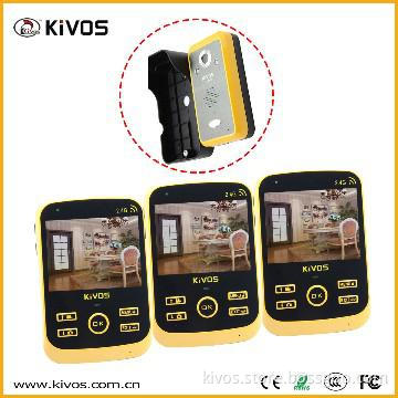 KIVOS Night Vision Wireless Video Door Phone Entry Intercom System